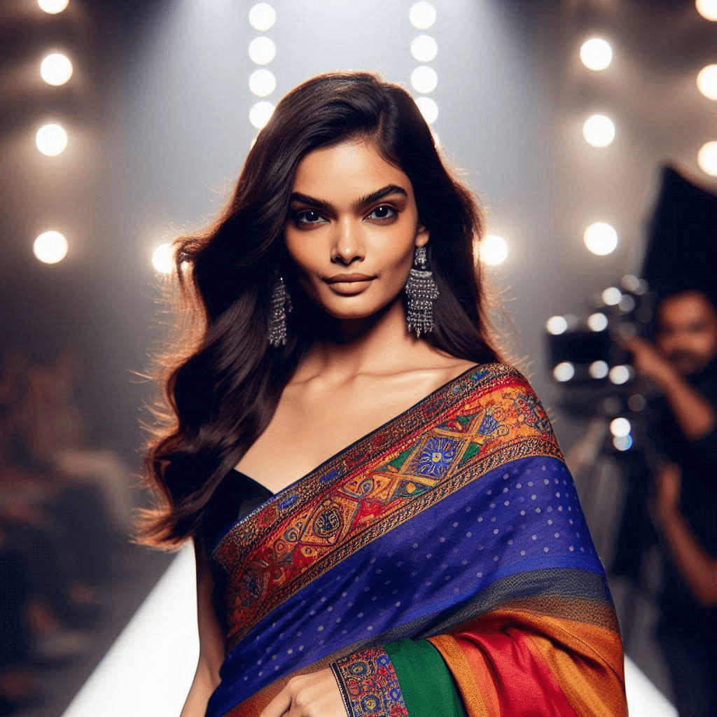 Indian girl looking gorgeous after using Divas grooming guide